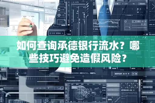 如何查询承德银行流水？哪些技巧避免造假风险？